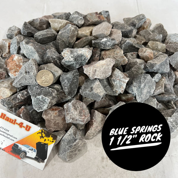 Blue Springs 1 1/2" Landscape Rock