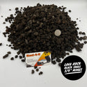 Lava Rock Black Small 3/4" Minus