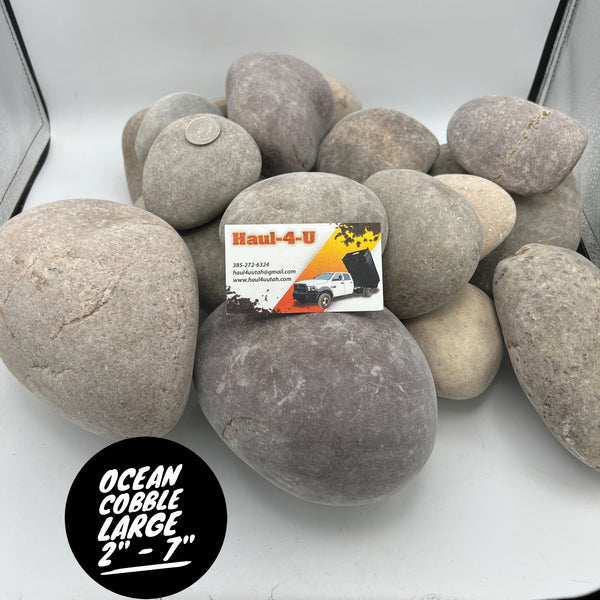 Ocean Cobble Large 2" - 7"