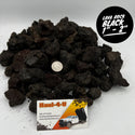 Lava Rock Black Medium 1" - 2"