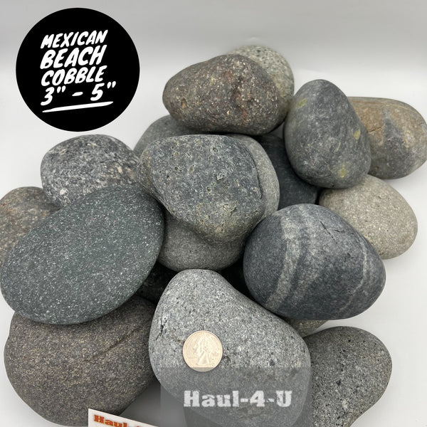 Mexican Beach Pebbles 3" -5"