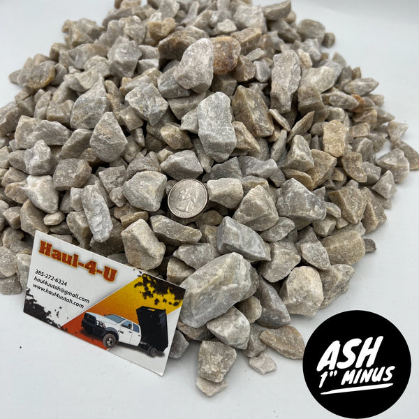 Ash Quartz 1" Landscape Rock