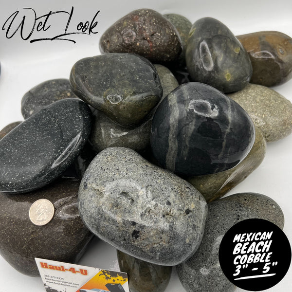 Mexican Beach Pebbles 3" -5"