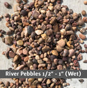 River Pebbles 1/2" - 1" Landscaping River Rock