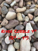River Cobble 2" - 4" Landscape River Rock
