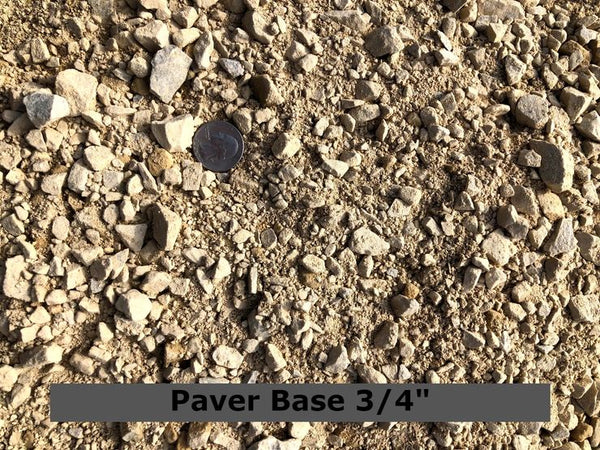 Paver Base 3/4" Natural Gravel Roadbase APWA Spec
